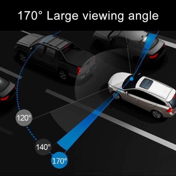 X96 4 inch 2.5D Full HD 1080P Multi-functional Smart Car Dual Lens Video Record Camera Support TF Card / Motion Detection - Image 7