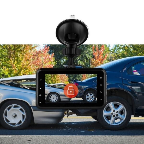 T638 Car DVR USB Hidden Driving Recorder HD Night Vision Reversing Video Monitor - Image 6