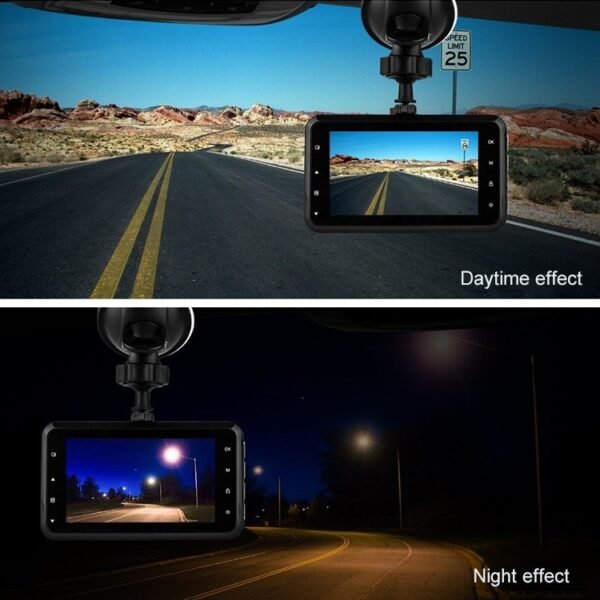 T638 Car DVR USB Hidden Driving Recorder HD Night Vision Reversing Video Monitor - Image 7