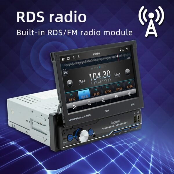 SWM 9702 Car HD 7 inch Android Radio Receiver MP5 Player, Support FM & Bluetooth & GPS & WiFi - Image 15