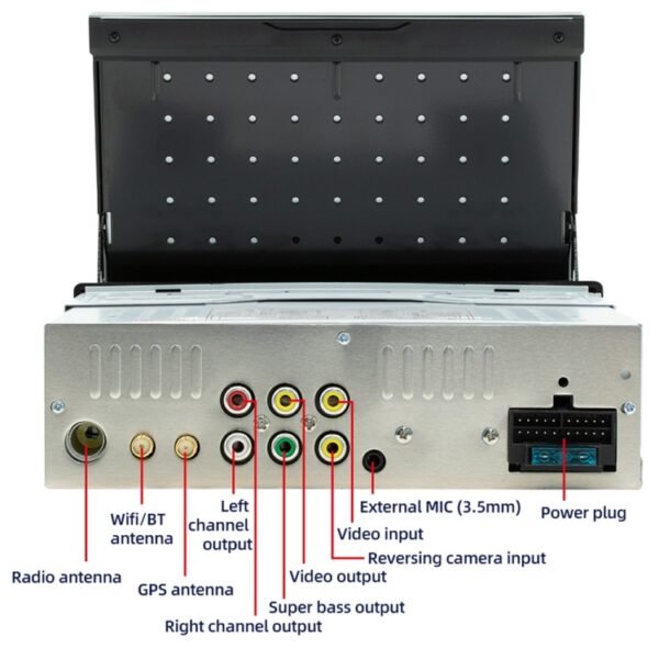 SWM 9702 Car HD 7 inch Android Radio Receiver MP5 Player, Support FM & Bluetooth & GPS & WiFi - Image 20