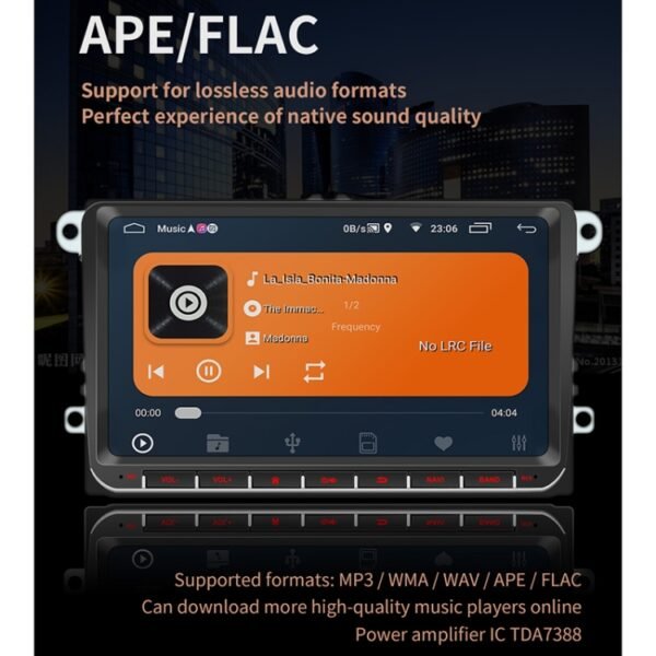 9093 Car HD 9 inch Radio Receiver MP5 Player for Volkswagen, Support FM & Bluetooth & TF Card & GPS & WiFi 1GB+16GB - Image 17