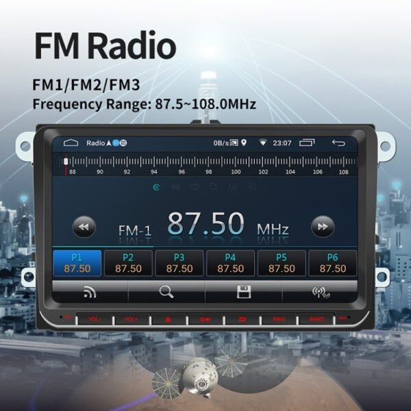 9093 Car HD 9 inch Radio Receiver MP5 Player for Volkswagen, Support FM & Bluetooth & TF Card & GPS & WiFi 1GB+16GB - Image 18