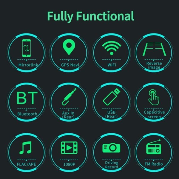 9093 Car HD 9 inch Radio Receiver MP5 Player for Volkswagen, Support FM & Bluetooth & TF Card & GPS & WiFi 1GB+16GB - Image 6