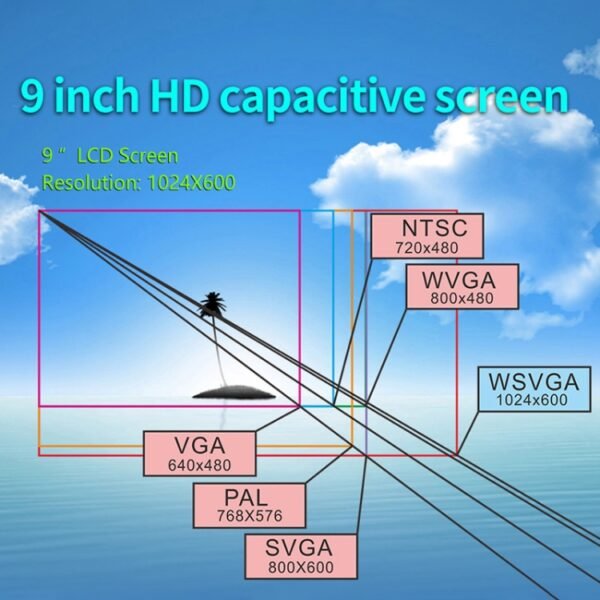 9093 Car HD 9 inch Radio Receiver MP5 Player for Volkswagen, Support FM & Bluetooth & TF Card & GPS & WiFi 1GB+16GB - Image 7