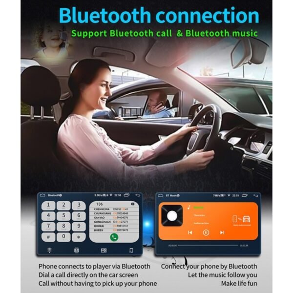 9093 Car HD 9 inch Radio Receiver MP5 Player for Volkswagen, Support FM & Bluetooth & TF Card & GPS & WiFi 1GB+16GB - Image 9