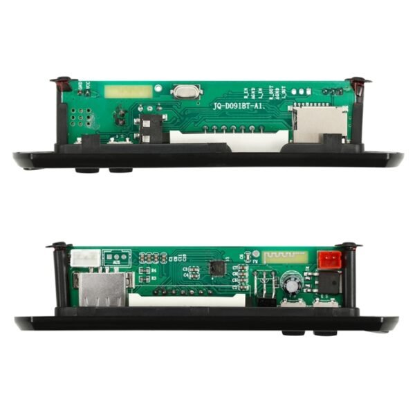 Car 5V Audio MP3 Player Decoder Board FM Radio TF USB 3.5mm AUX, with Bluetooth Function & Remote Control - Image 4