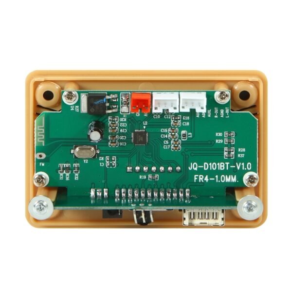 Car 12V Color Screen Audio MP3 Player Decoder Board FM Radio TF Card USB, with Bluetooth Function & Remote Control - Image 4