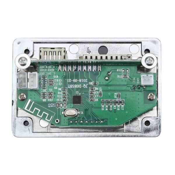 Car 5V Audio MP3 Player Decoder Board FM Radio SD Card USB AUX, with Bluetooth / Remote Control, 5V, 5V (Silver Grey) - Image 4