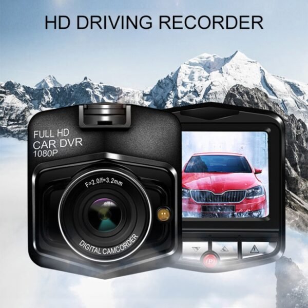 2.4 inch Car 480P Single Recording Shield Driving Recorder DVR Support Parking Monitoring / Loop Recording (Black) - Image 4