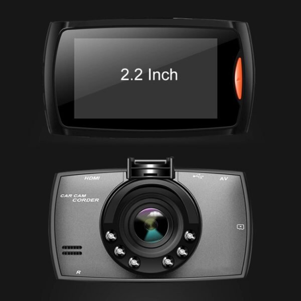 G30 2.2 inch Car 480P Single Recording Driving Recorder DVR Support Parking Monitoring / Loop Recording - Image 2