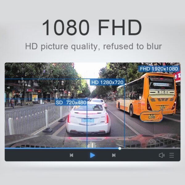 G30 2.2 inch Car 480P Single Recording Driving Recorder DVR Support Parking Monitoring / Loop Recording - Image 5
