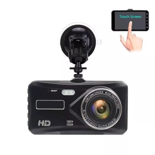 X97 4 inch Front and Rear Dual-recording HD 1080P Night Vision Driving Recorder Support Loop Recording / Parking Monitoring - Image 4