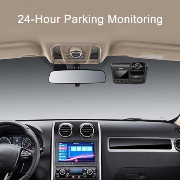 Z30 WiFi Dual-lens HD 2160P Non-light Night Vision 360-degree Panoramic Driving Recorder, GPS Version - Image 11