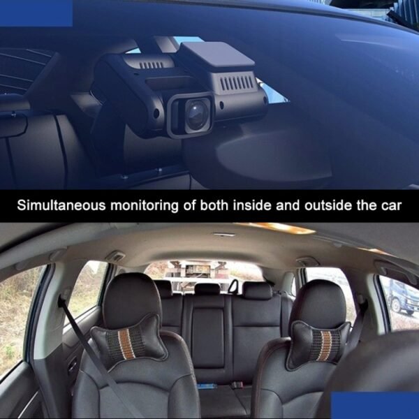 Z30 WiFi Dual-lens HD 2160P Non-light Night Vision 360-degree Panoramic Driving Recorder, GPS Version - Image 7