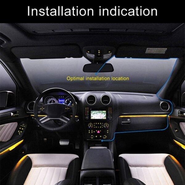 F9 Car Front and  Inner Dual Camera HD Infrared Night Vision Car Driving Recorder - Image 8