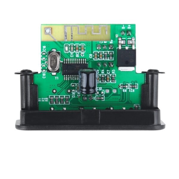 Car 12V Audio MP3 Player Decoder Board FM Radio TF Card USB AUX, with Bluetooth, 38, 38 (White) - Image 3