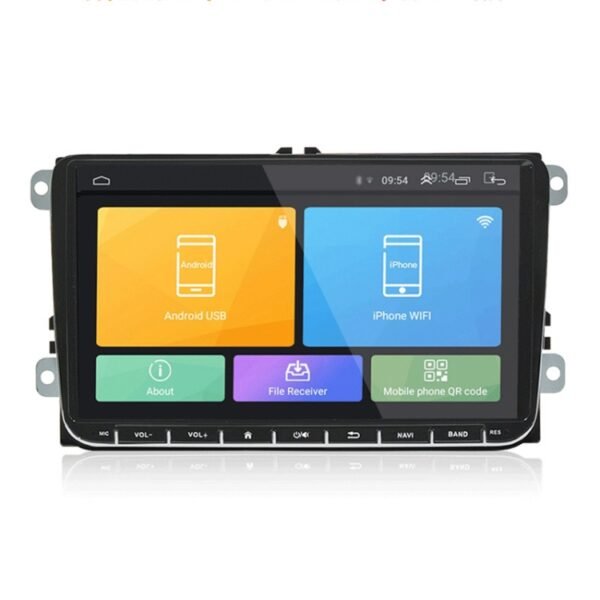 CKVW92 HD 9 inch 2 Din Android 6.0 Car MP5 Player GPS Navigation Multimedia Player Bluetooth Stereo Radio for Volkswagen, Support FM & Mirror Link, Europe Map Version - Image 2