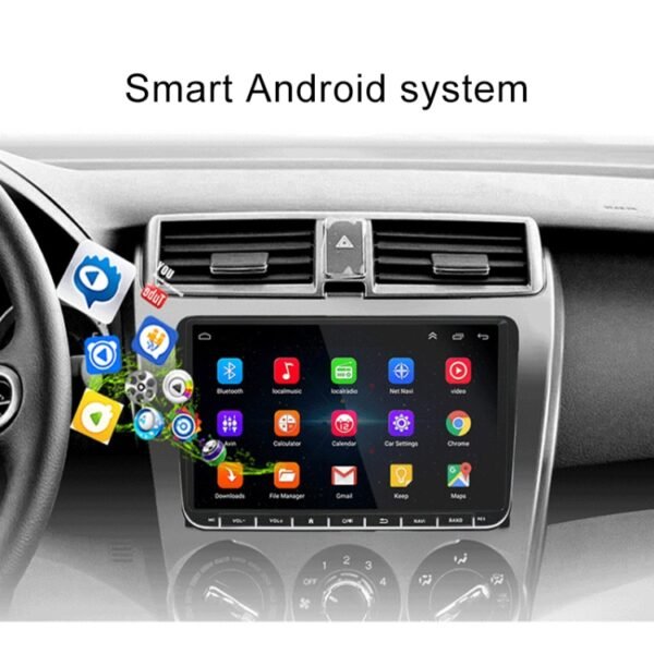 CKVW92 HD 9 inch 2 Din Android 6.0 Car MP5 Player GPS Navigation Multimedia Player Bluetooth Stereo Radio for Volkswagen, Support FM & Mirror Link, Europe Map Version - Image 12