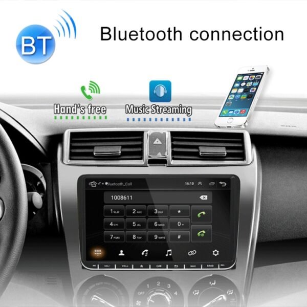 CKVW92 HD 9 inch 2 Din Android 6.0 Car MP5 Player GPS Navigation Multimedia Player Bluetooth Stereo Radio for Volkswagen, Support FM & Mirror Link, Europe Map Version - Image 9