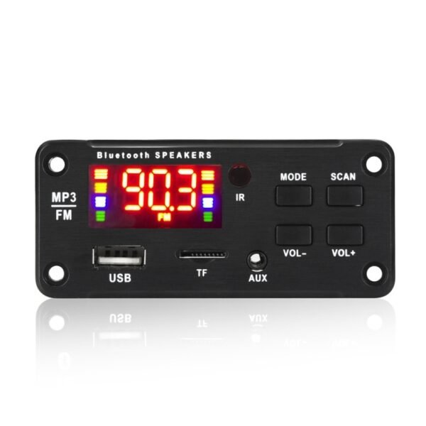 JX-916BT 12V 50W Color Screen Car MP3 Player,Support Bluetooth / FM / Call / Recording - Image 2