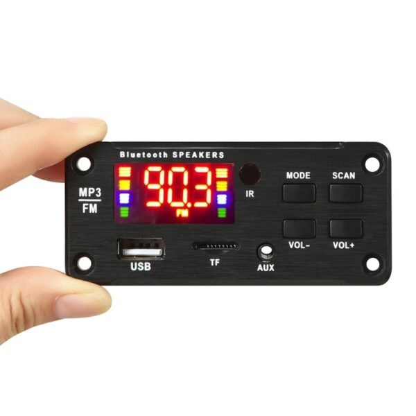 JX-916BT 12V 50W Color Screen Car MP3 Player,Support Bluetooth / FM / Call / Recording - Image 5