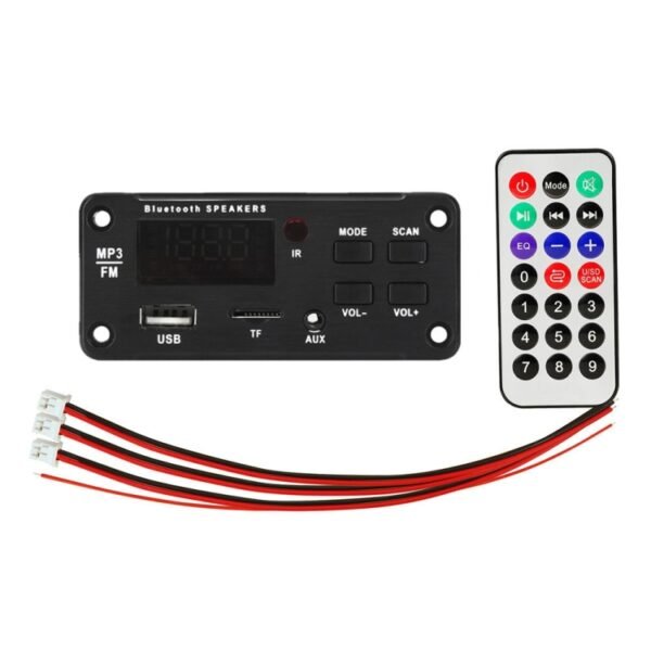 JX-916BT 12V 50W Color Screen Car MP3 Player,Support Bluetooth / FM / Call / Recording - Image 6