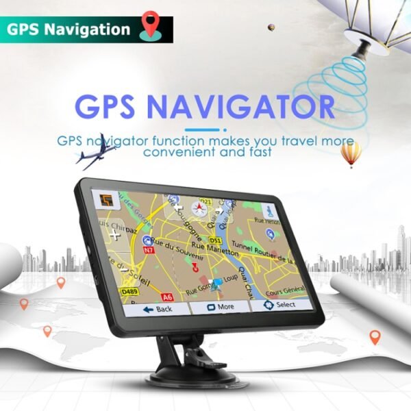 7 inch Car HD GPS Navigator 8G+128M Capacitive Screen Support FM / TF Card, Europe Map, Australia Map, Southeast Asia Map, North America Map, Middle East Map, South America Map, Africa Map - Image 7