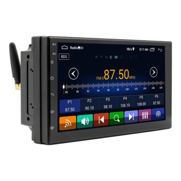 S-072A 7 inch IPS Screen Car Android Player GPS Navigation Bluetooth Touch Radio, Support Mirror Link & FM & WIFI & Steering Wheel Control