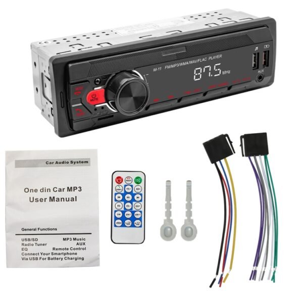 M11 Car Bluetooth MP3 Player Support Mobile Phone Interconnection / FM / TF Card - Image 7