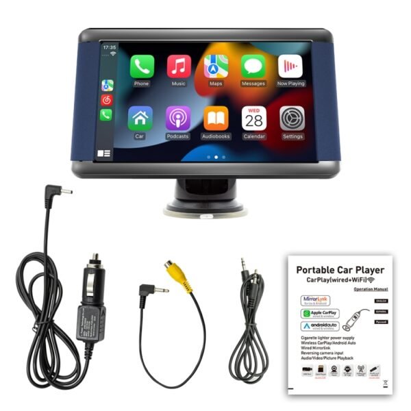 B300C 7 inch Car MP5 Player Carplay Mobile Phone Internet Tablet Monitor - Image 10