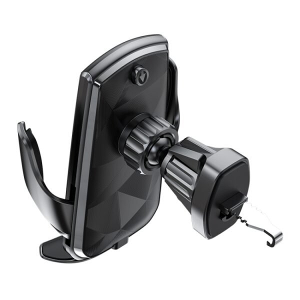 V5 15W Smart Induction Wireless Charger Car Phone Holder, V5 15W Black - Image 3