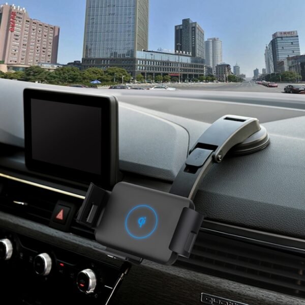 S1 Pro Car Horizontal Navigation Phone Holder Wireless Charger, S1 Pro - Image 7