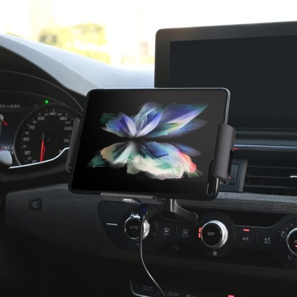 S1 Pro Car Horizontal Navigation Phone Holder Wireless Charger, S1 Pro - Image 8