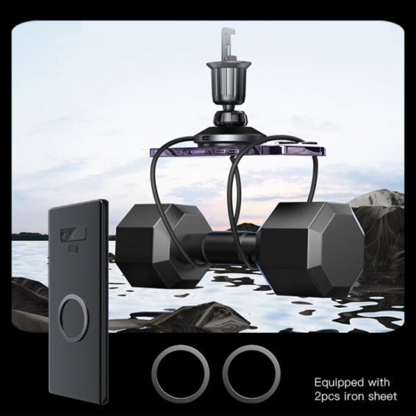 Yesido C190 15W Magsafe Magnetic Car Air Vent Wireless Charger, C190 - Image 9