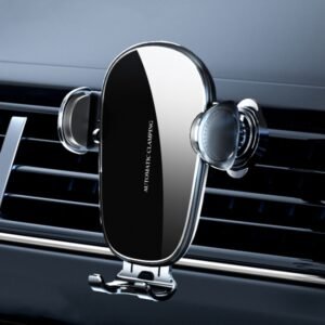 D6 Mechanical Locking Wireless Fast Charging Air Outlet Car Holder, Standard, Strong Suction Cup Version