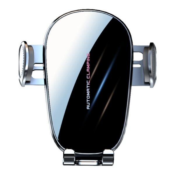 D6 Mechanical Locking Wireless Fast Charging Air Outlet Car Holder, Standard, Strong Suction Cup Version - Image 2