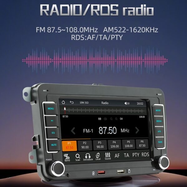 F9070 For Volkswagen 7 inch Portable Car MP5 Player Support CarPlay / Android Auto, F9070 - Image 10