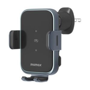 MOMAX CM26E Q Mount Smart6 15W Dual Coil Induction Wireless Fast Charging Car Holder, CM26E
