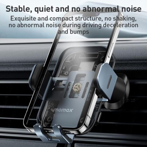 MOMAX CM26E Q Mount Smart6 15W Dual Coil Induction Wireless Fast Charging Car Holder, CM26E - Image 3