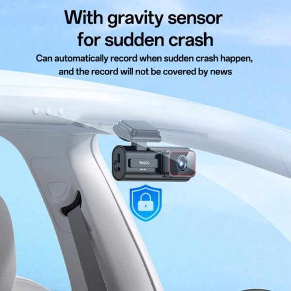 Yesido KM21 1K HD Camera Car Driving Recorder with 1.47 inch Screen, KM21 - Image 8
