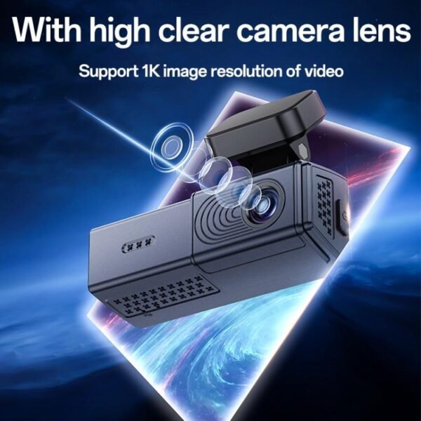 Yesido KM22 1K HD Dual Dash Camera Car Driving Recorder with 1.47 inch Screen, KM22 - Image 5