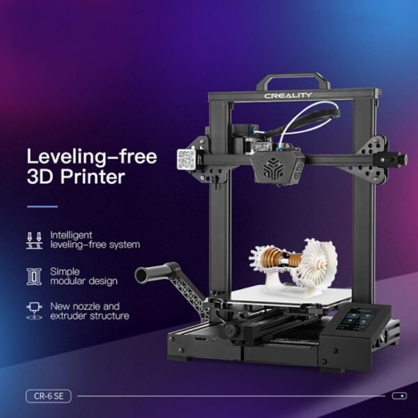 CREALITY CR-6 SE 350W Intelligent Leveling-free DIY 3D Printer, Print Size : 23.5 x 23.5 x 25cm, EU Plug, CR-6 SE - Image 5