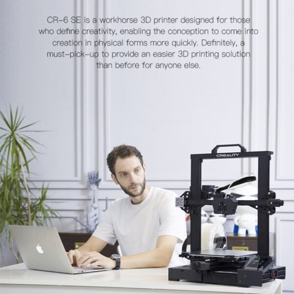 CREALITY CR-6 SE 350W Intelligent Leveling-free DIY 3D Printer, Print Size : 23.5 x 23.5 x 25cm, EU Plug, CR-6 SE - Image 7