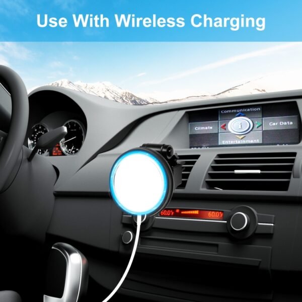 HAWEEL MagSafe Magnetic Car Wireless Charging Air Outlet Holder Phone Bracket - Image 6