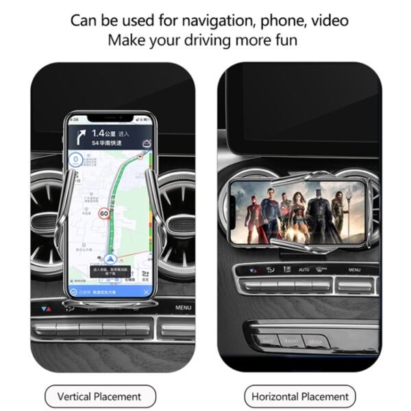 WK WP-U205 15W Vanguard Series Transcendent Wireless Charging Car Holder, WP-U205 - Image 2
