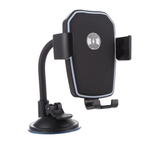 K81 10W QI Universal Rotating Gravity Induction Car Wireless Charging Mobile Phone Holder with Suction Cup - Image 5