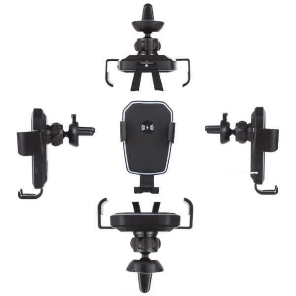 K81 10W QI Universal Rotating Gravity Induction Car Wireless Charging Mobile Phone Holder with Suction Cup - Image 6