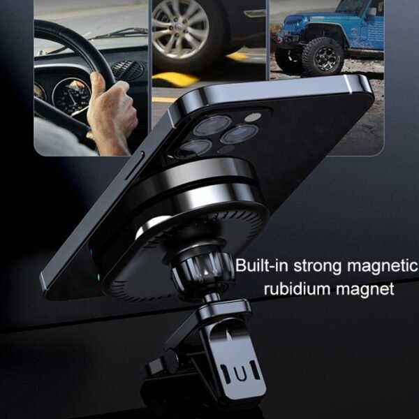 JJT-968 15W Max Output Magnetic Car Air Outlet Bracket Wireless Charger, JJT-968 - Image 10