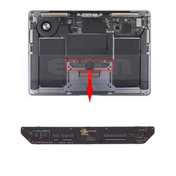 TouchPad Keyboard Connector Board For Macbook Air 13 inch Retina A2179 2020 EMC3302 821-02005-01 EMC3302 821-02005-01 - Image 4